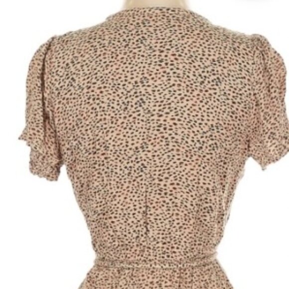 Abercrombie Easy Waist Wrap Mini Dress - XS Petite - Picture 13 of 13